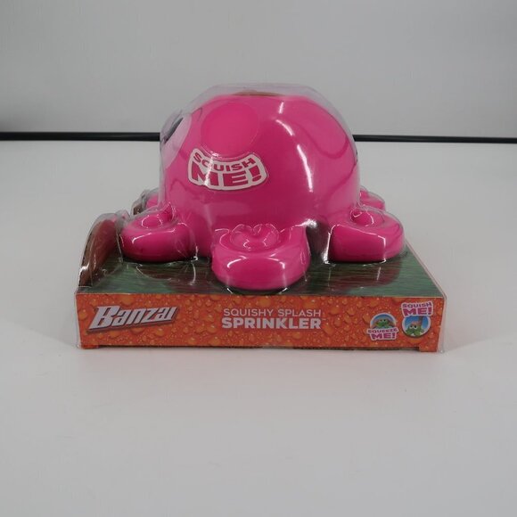 Banzai Squish Splash Octopus Sprinkler - Pink - Picture 2 of 5